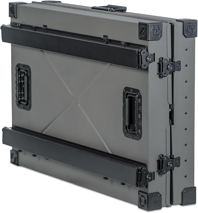 ROCK CREEK CRATES Collapsible Dog Crate: Meticulously Engineered, Durable Aluminum Construction, Non Slip Feet | 10 Year Warranty | Ideal for Indoor & Vehicle Use (Midnight Black, 30 Inch)