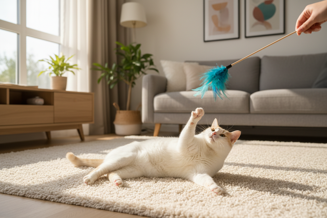 Indoor Play Ideas for “Lazy” Cats (That Actually Work)
