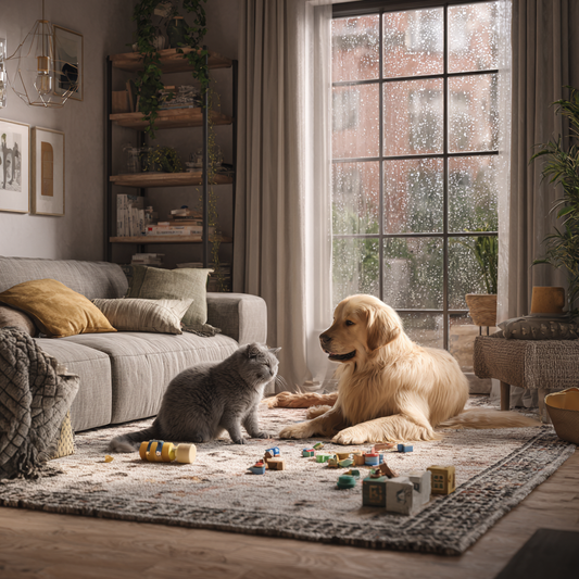 The Best Indoor Games for Rainy Days with Your Pet